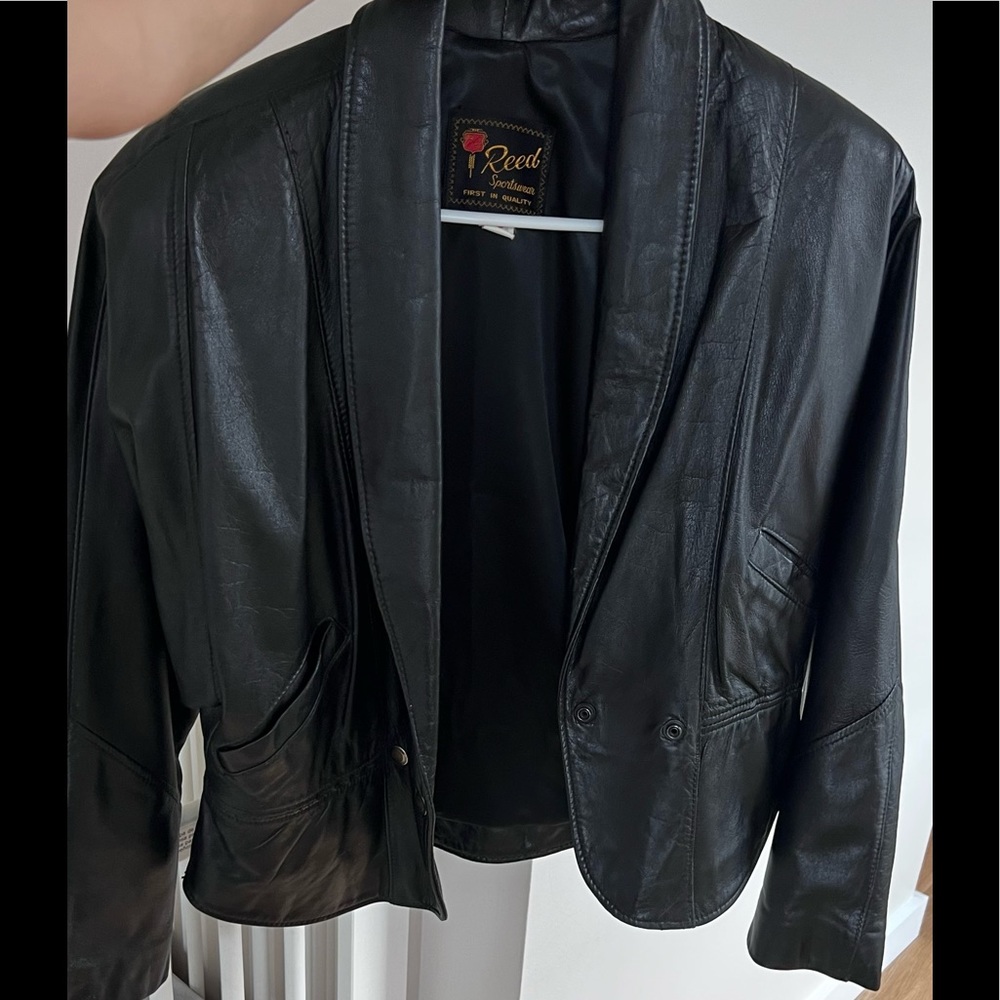 Leather jacket